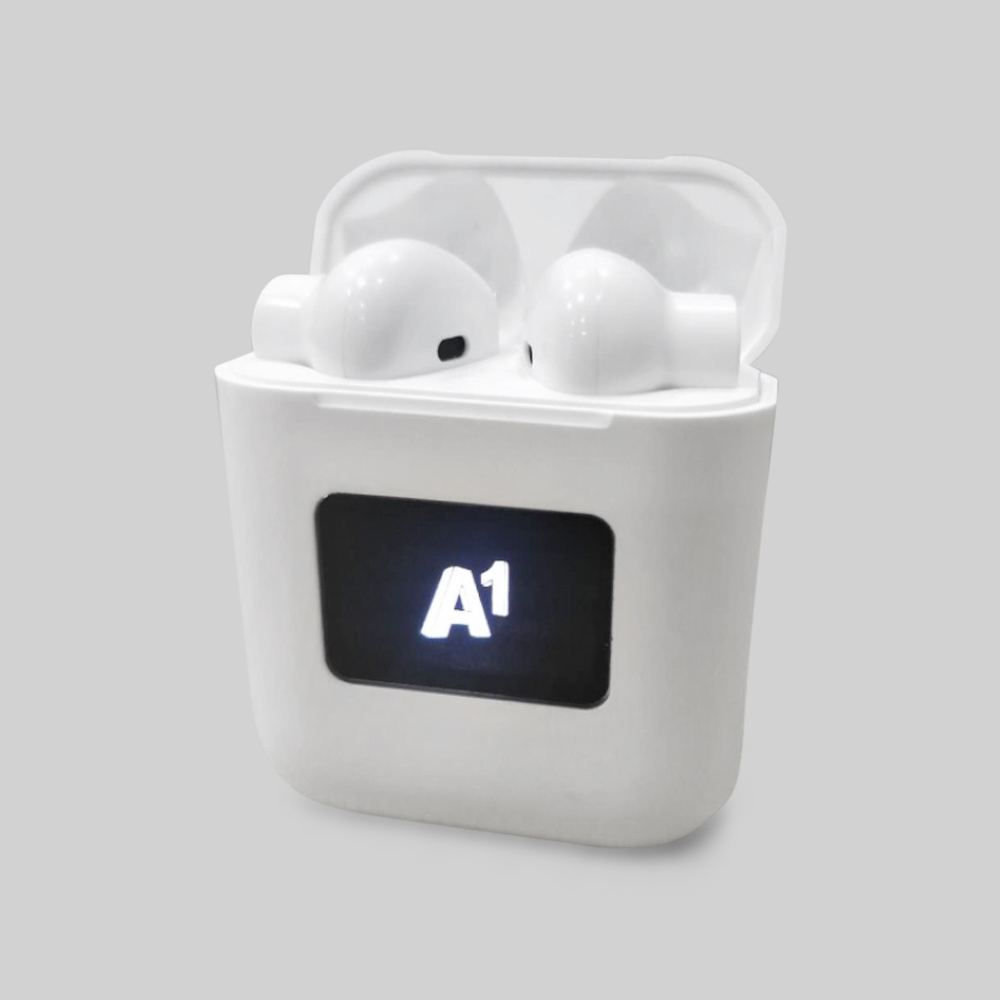 TWS Earbuds with light up logo